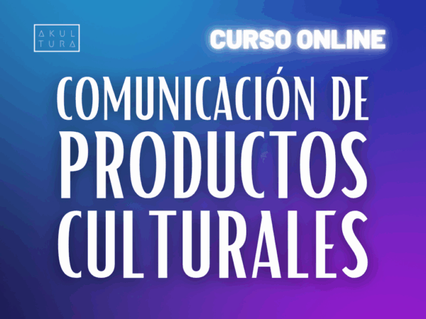 Comunicación de Productos Culturales
